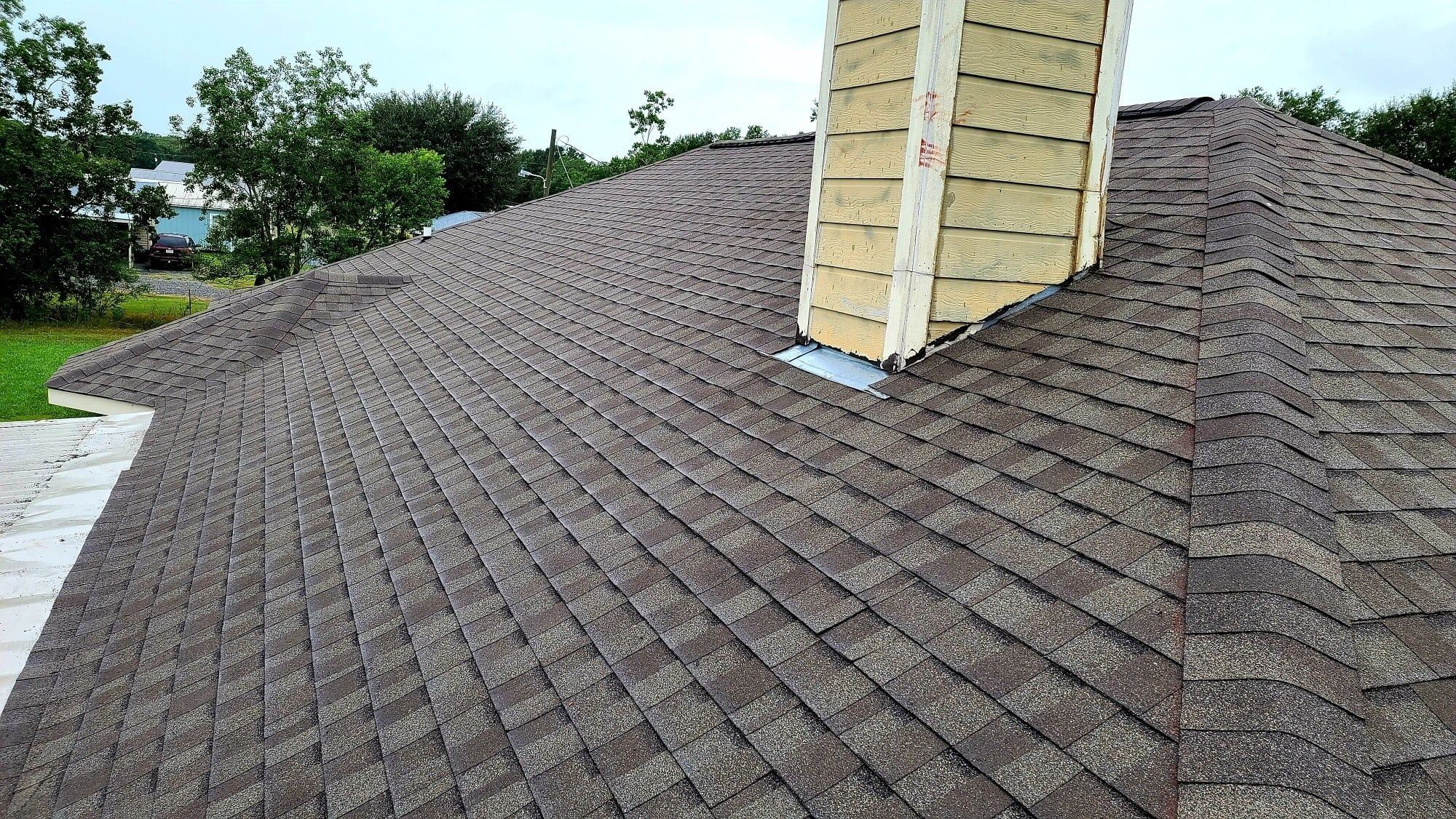 roof replacement on home