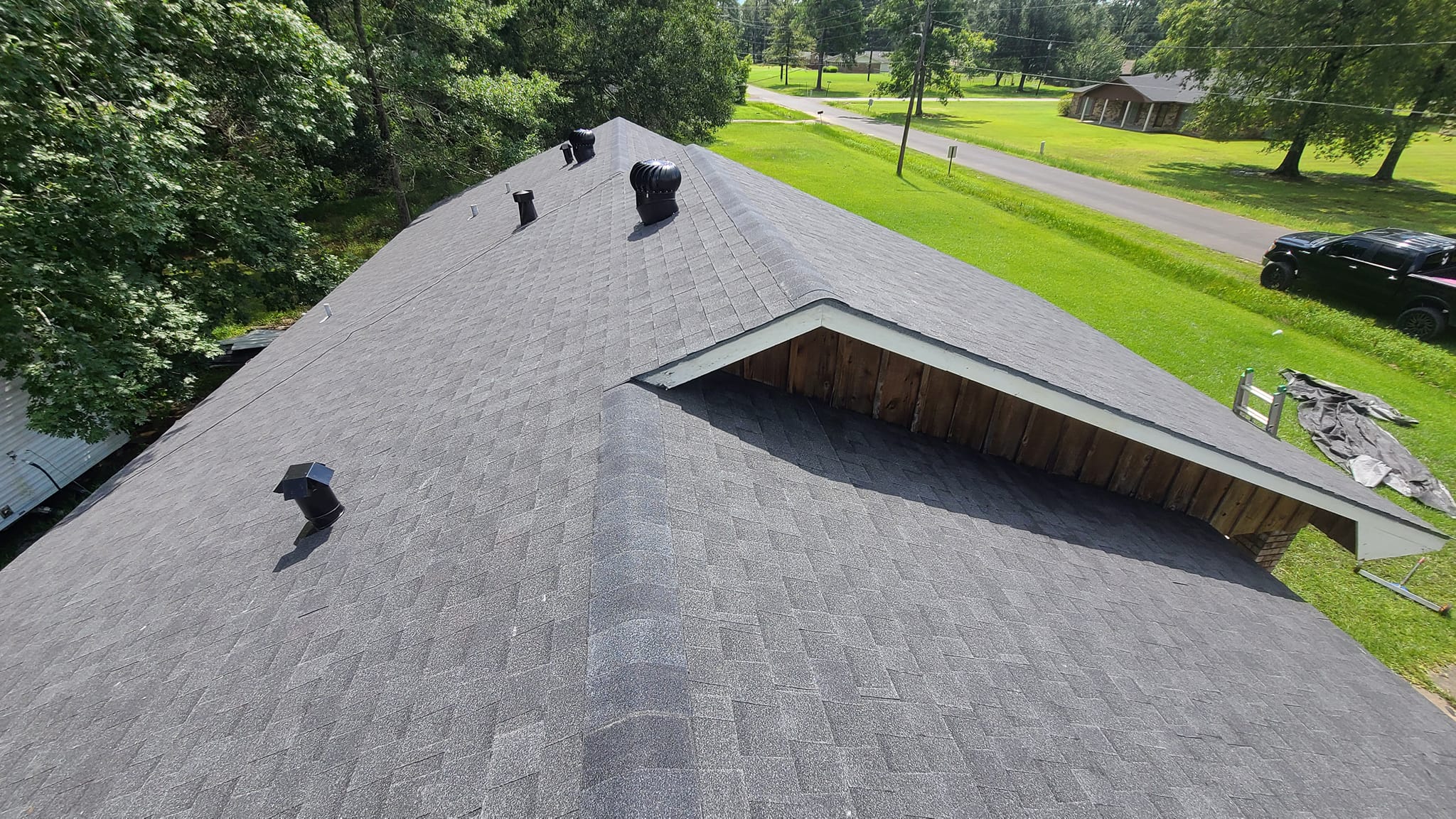 new shingle roof