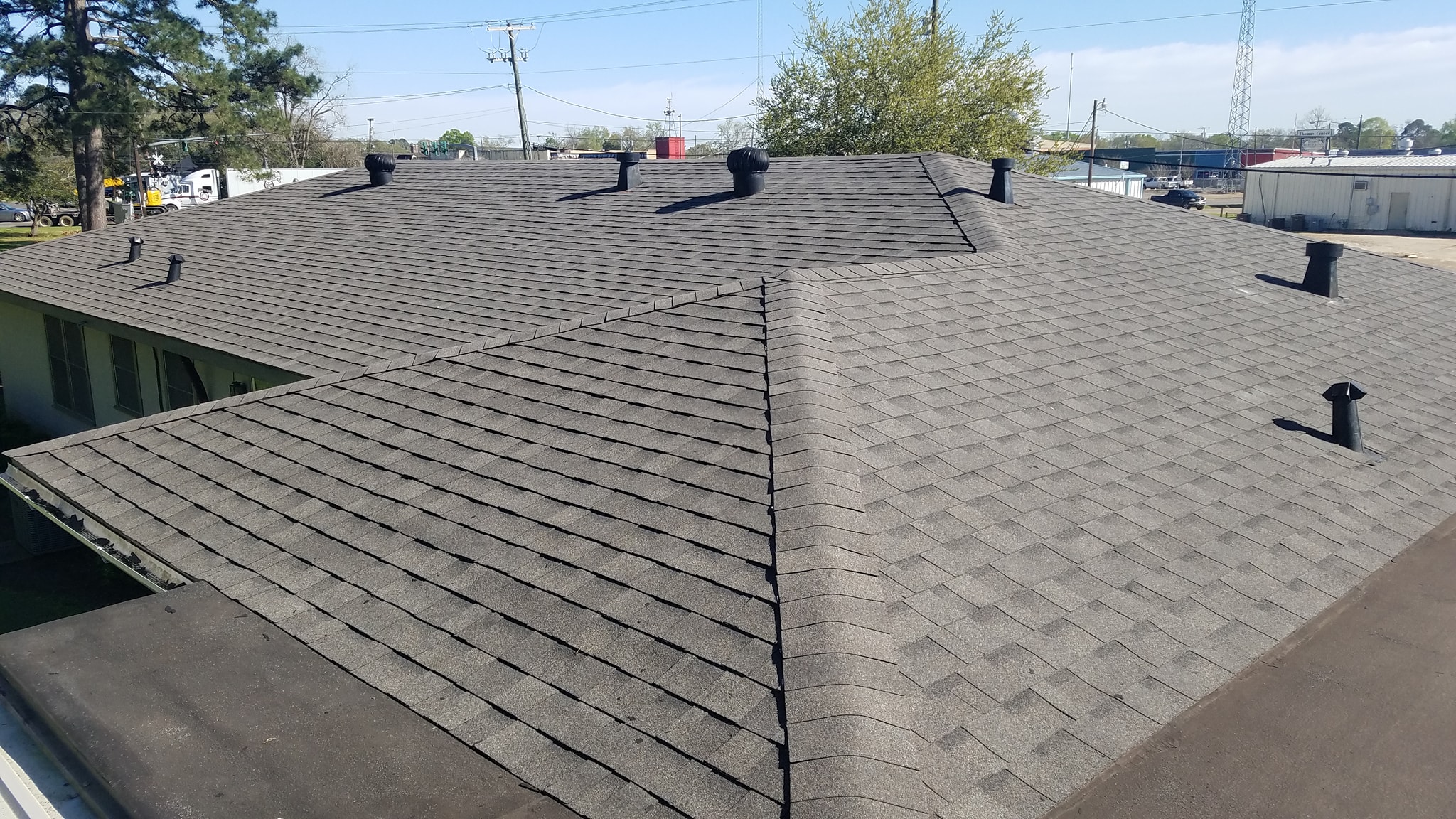 new shingle roof
