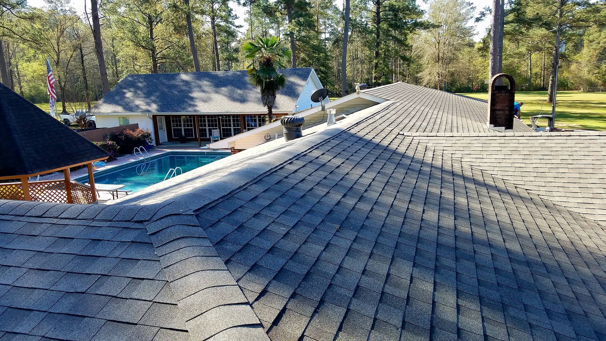residential roof installation