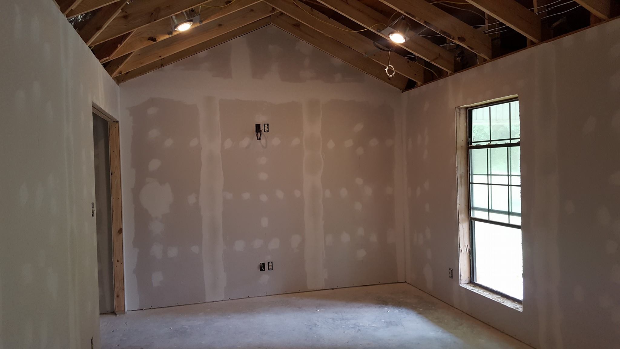 sheetrock new construction