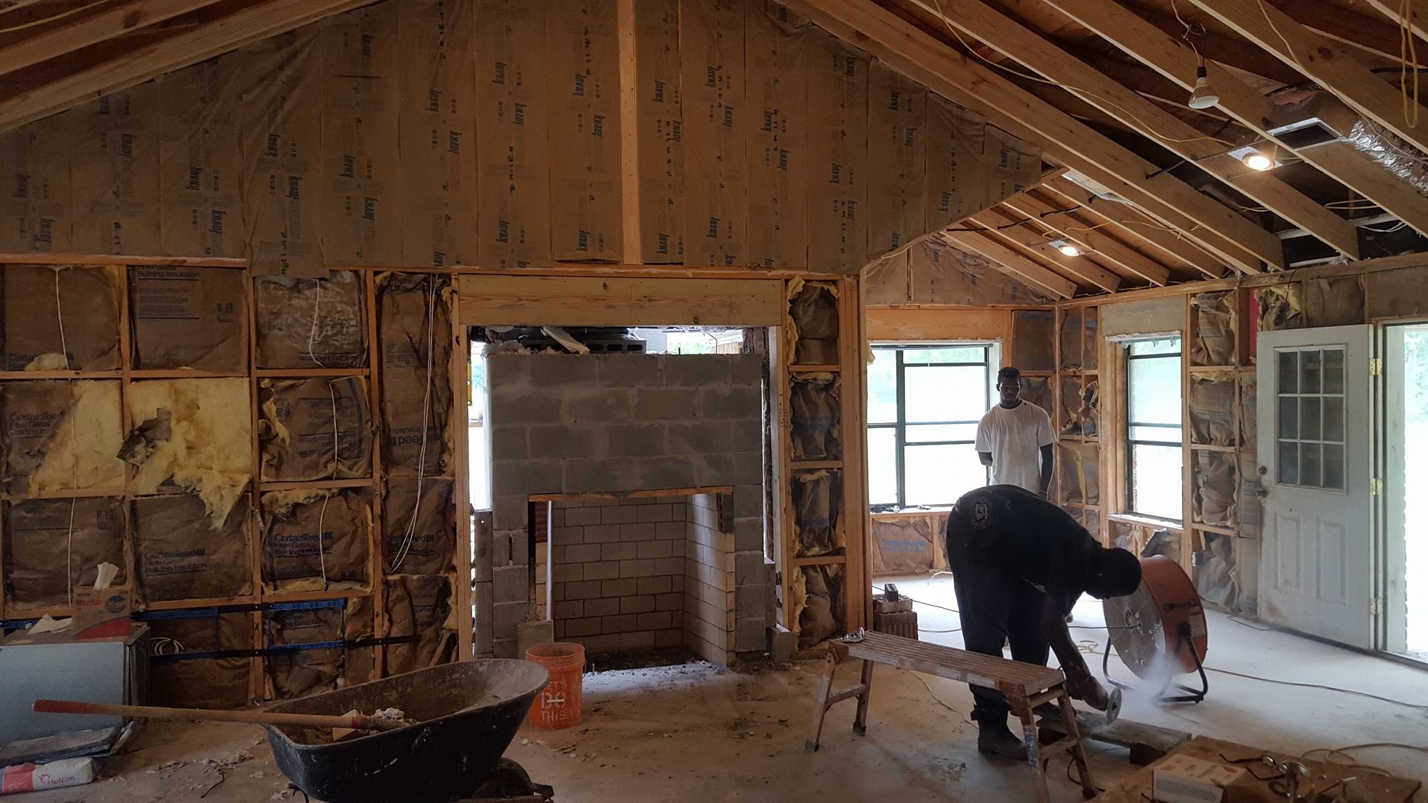 sheetrock installation