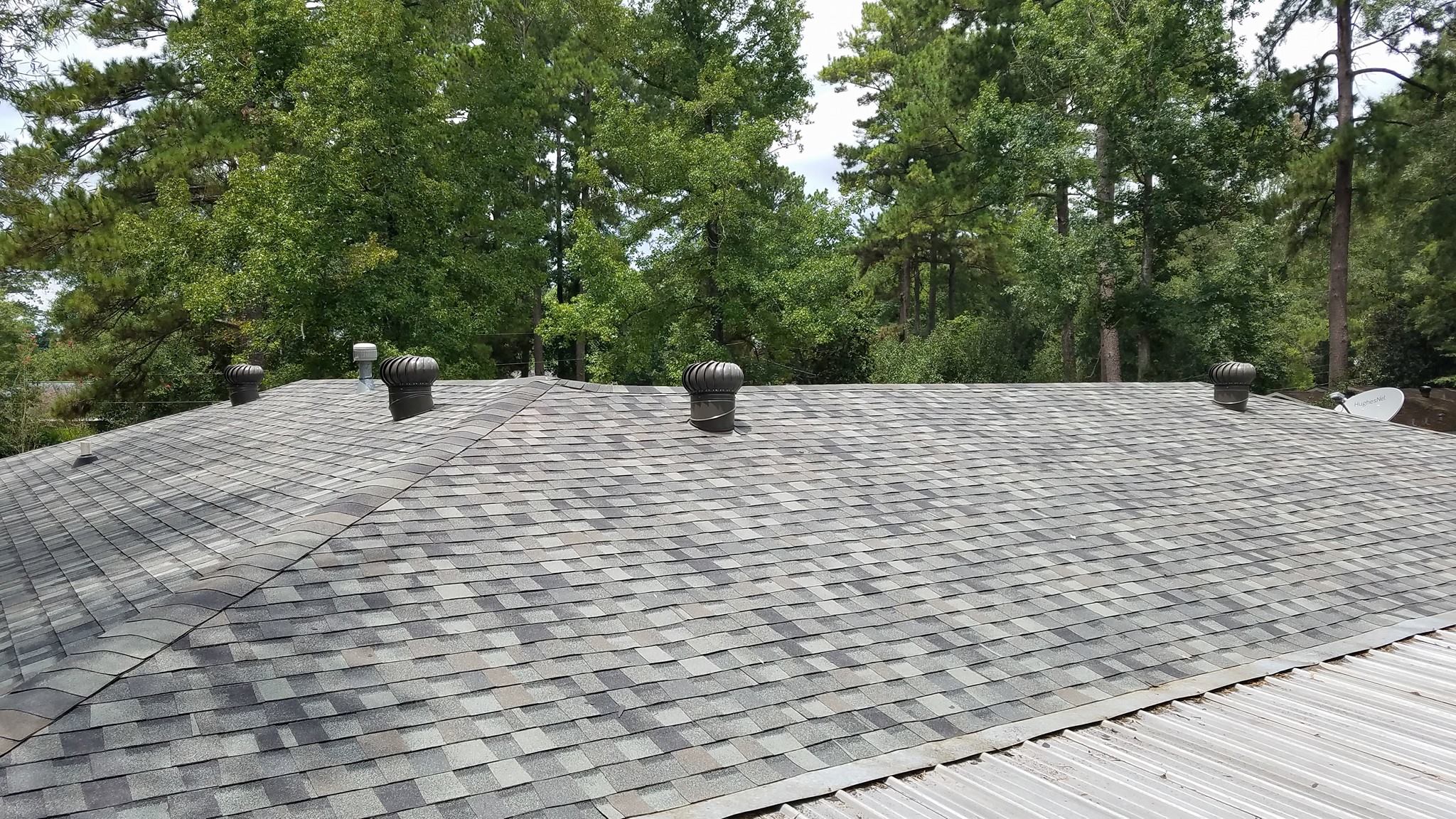 grey shingle roof