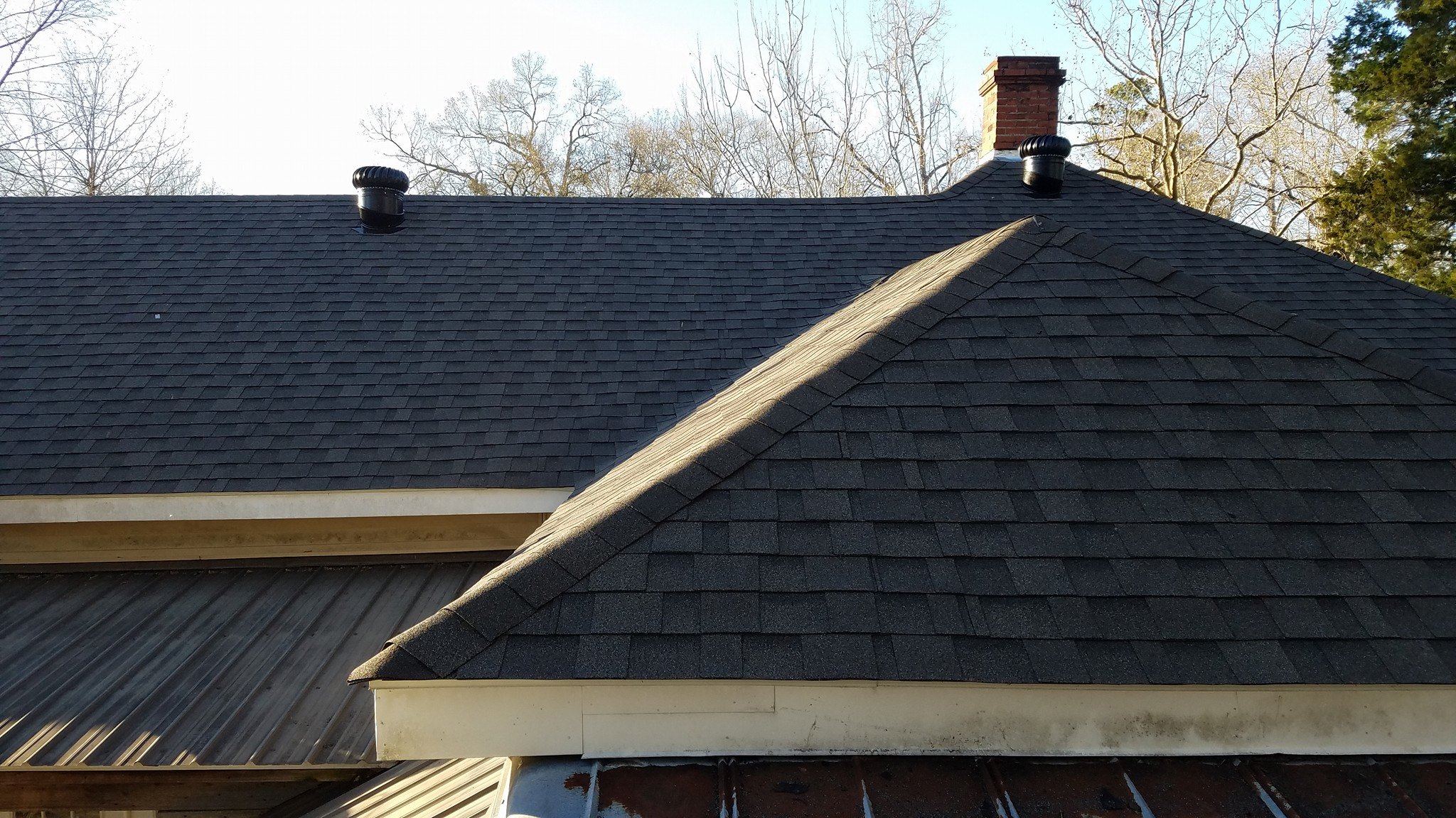 new shingle roof
