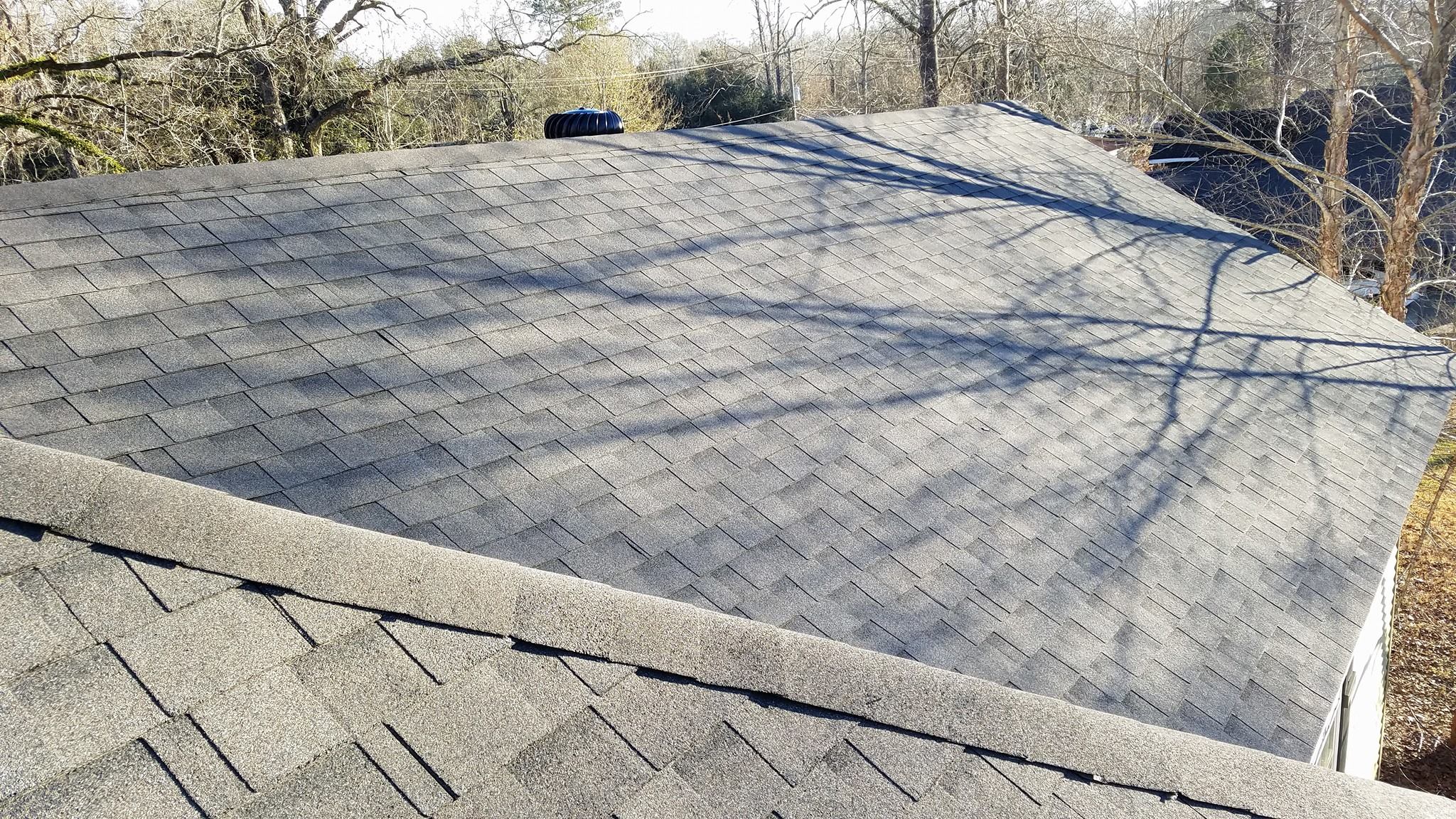 grey shingle roof
