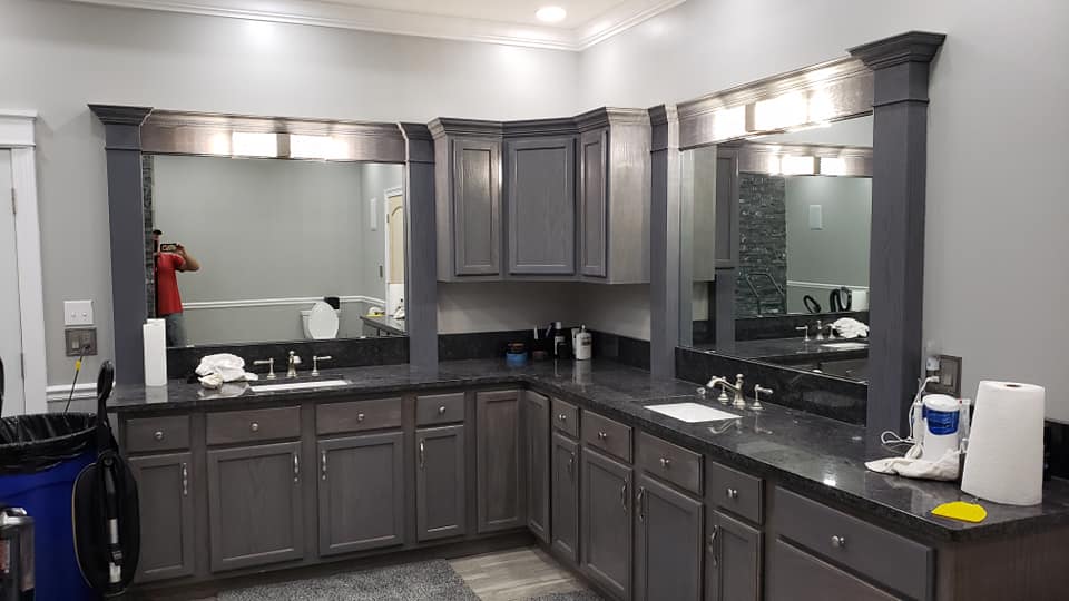 custom bathroom vanity